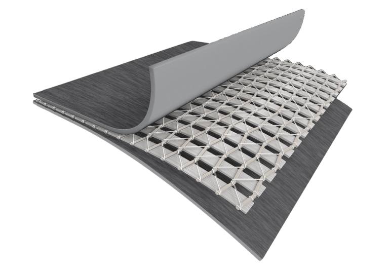 SUPERTOUGH™ 3-JŲ SLUOKSNIŲ PVC LAMINATAS Greywood Deluxe